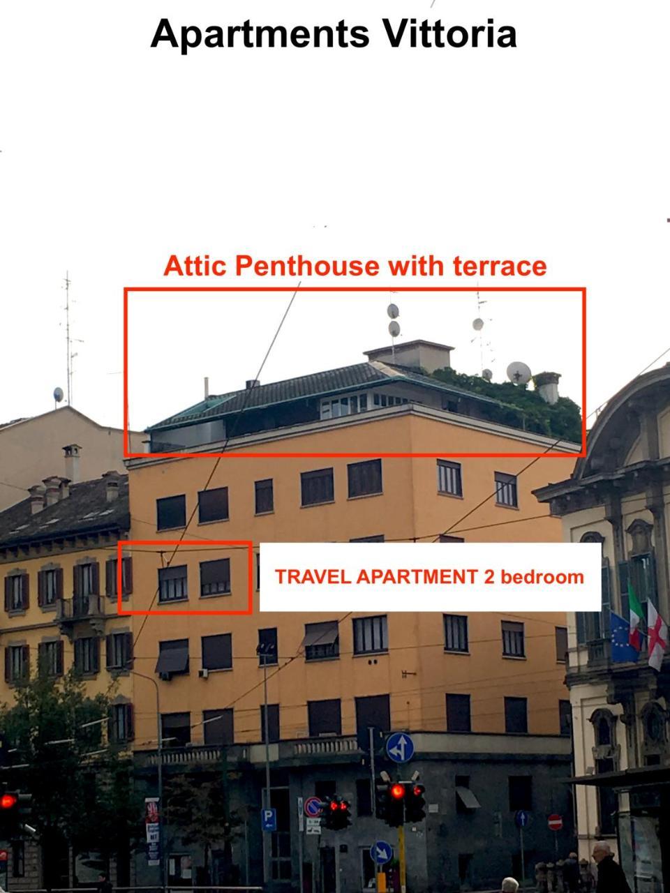 Roomy Apartment Duomo & San Babila ミラノ エクステリア 写真